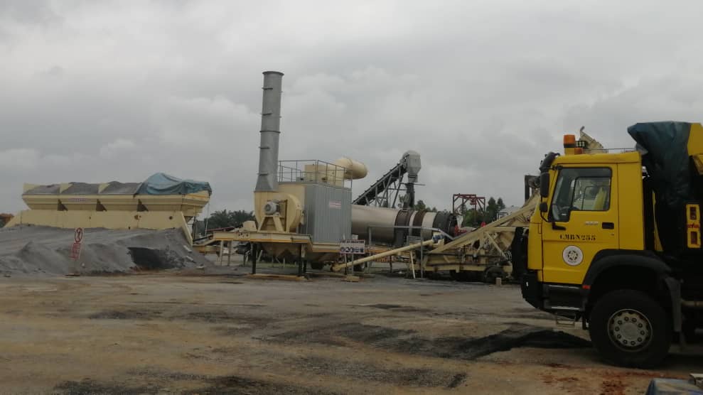 Centrale d'enrobage