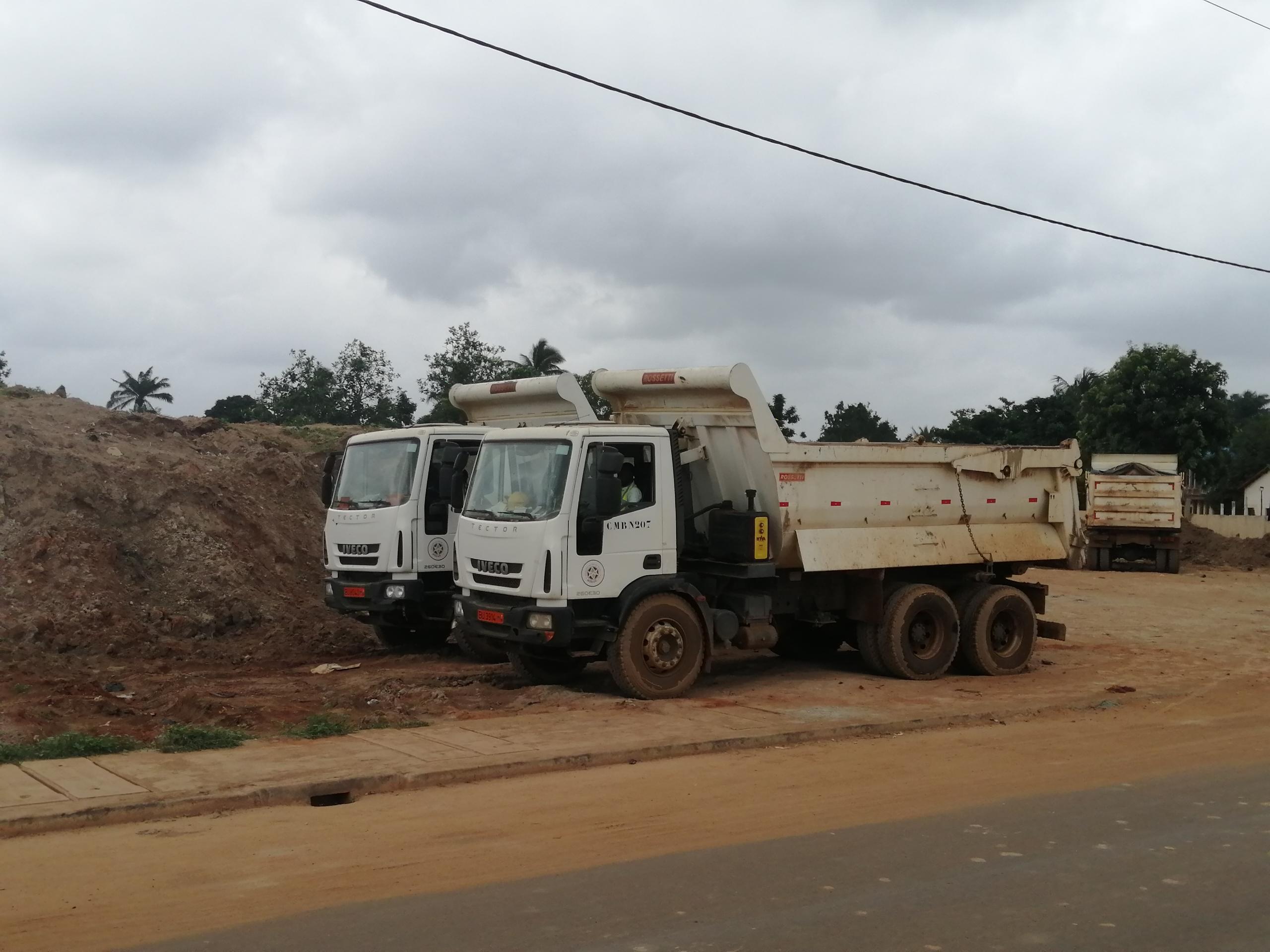 Camion benne
