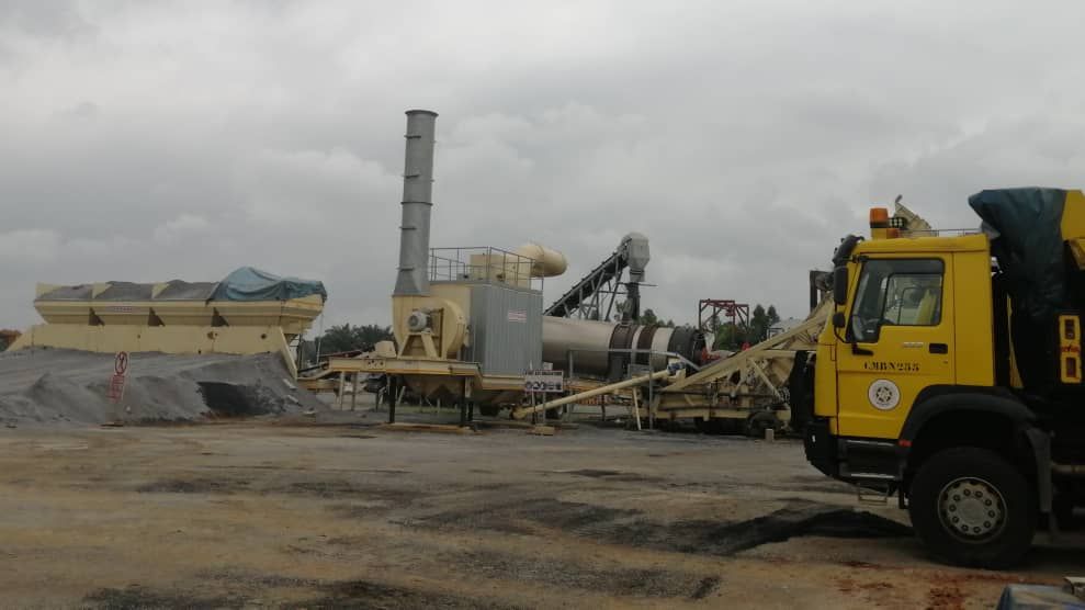 Centrale d'enrobage